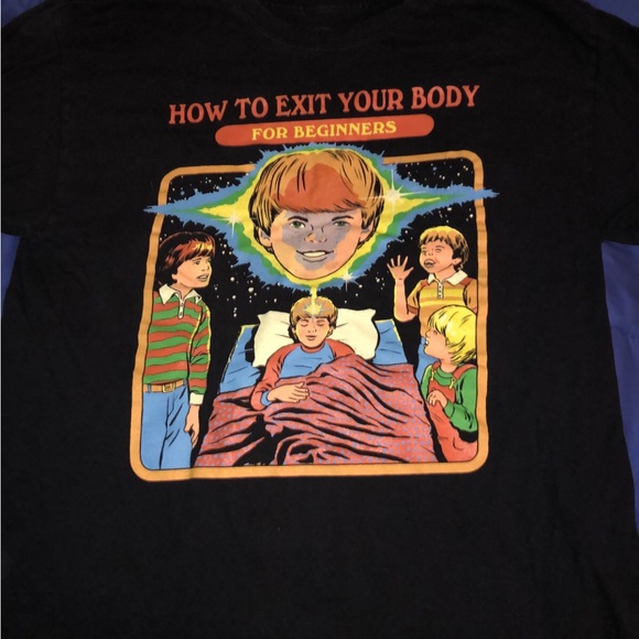 Steven rhodes how to exit your body for beginners tee - Picture 1 of 2